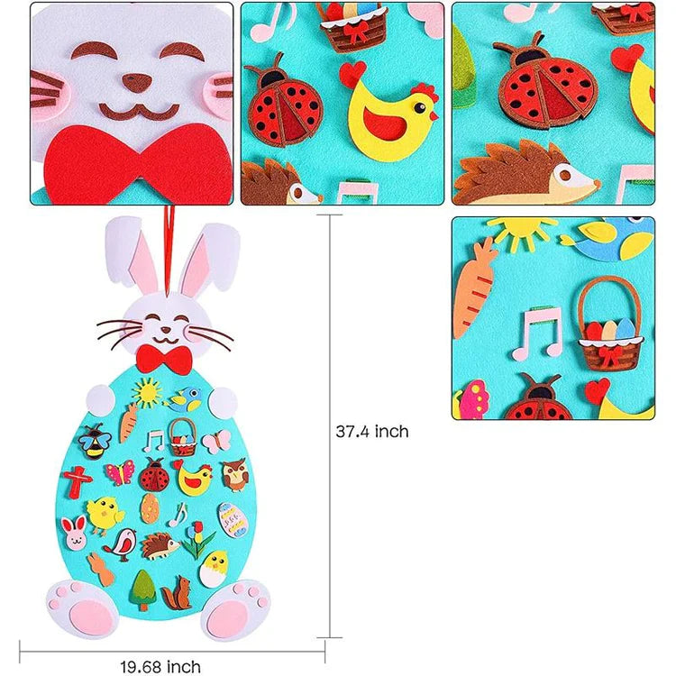 Montessori Filz-Osterhase
