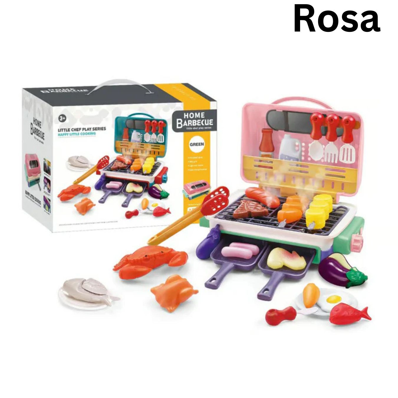 Kinder BBQ Grill mit Rauch Funktion