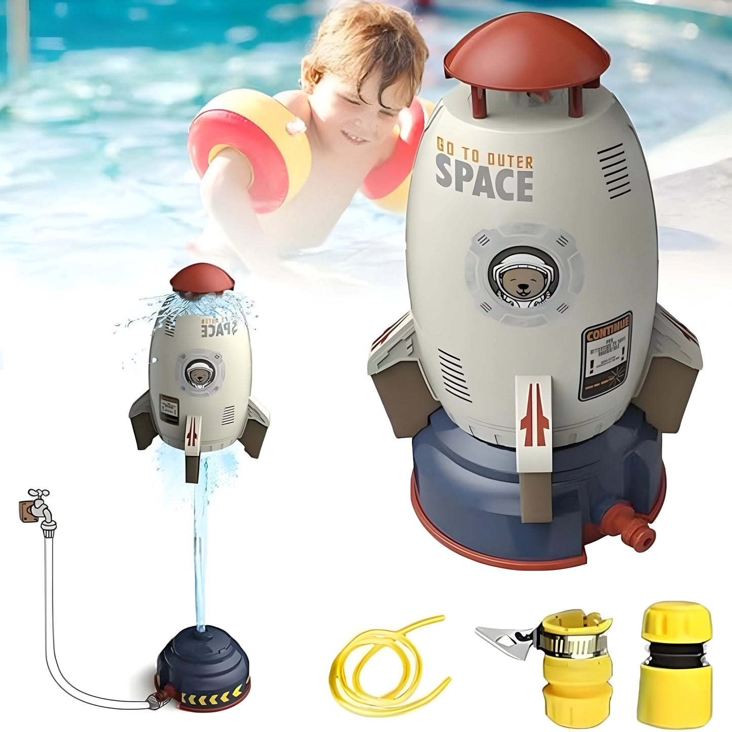 AquaRocket – Wasserrakete mit Action-Garantie