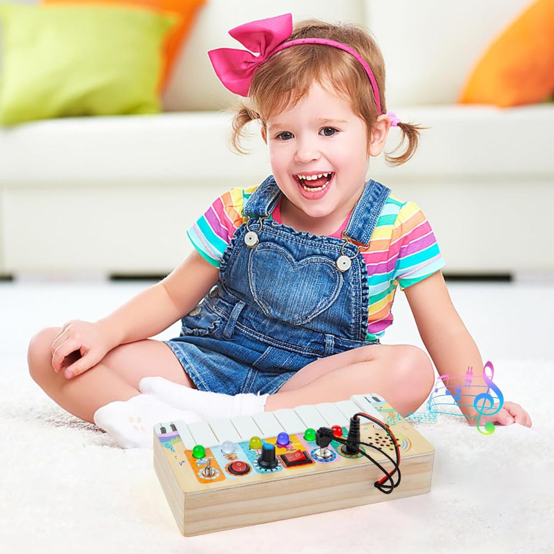 Montessori Lern Klavier aus Holz