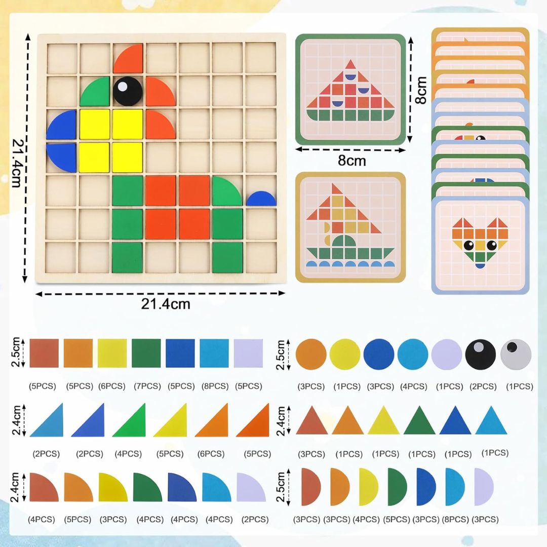 Montessori Mosaik Puzzle