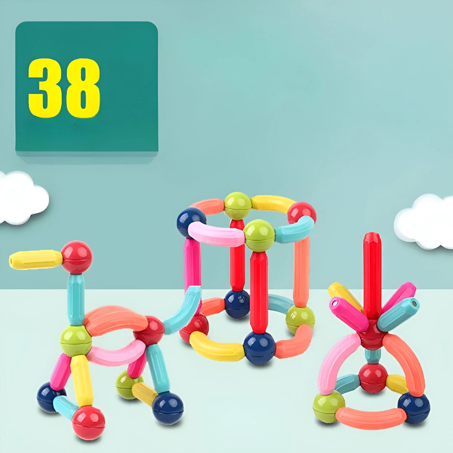 Magnet Baustein Spielset