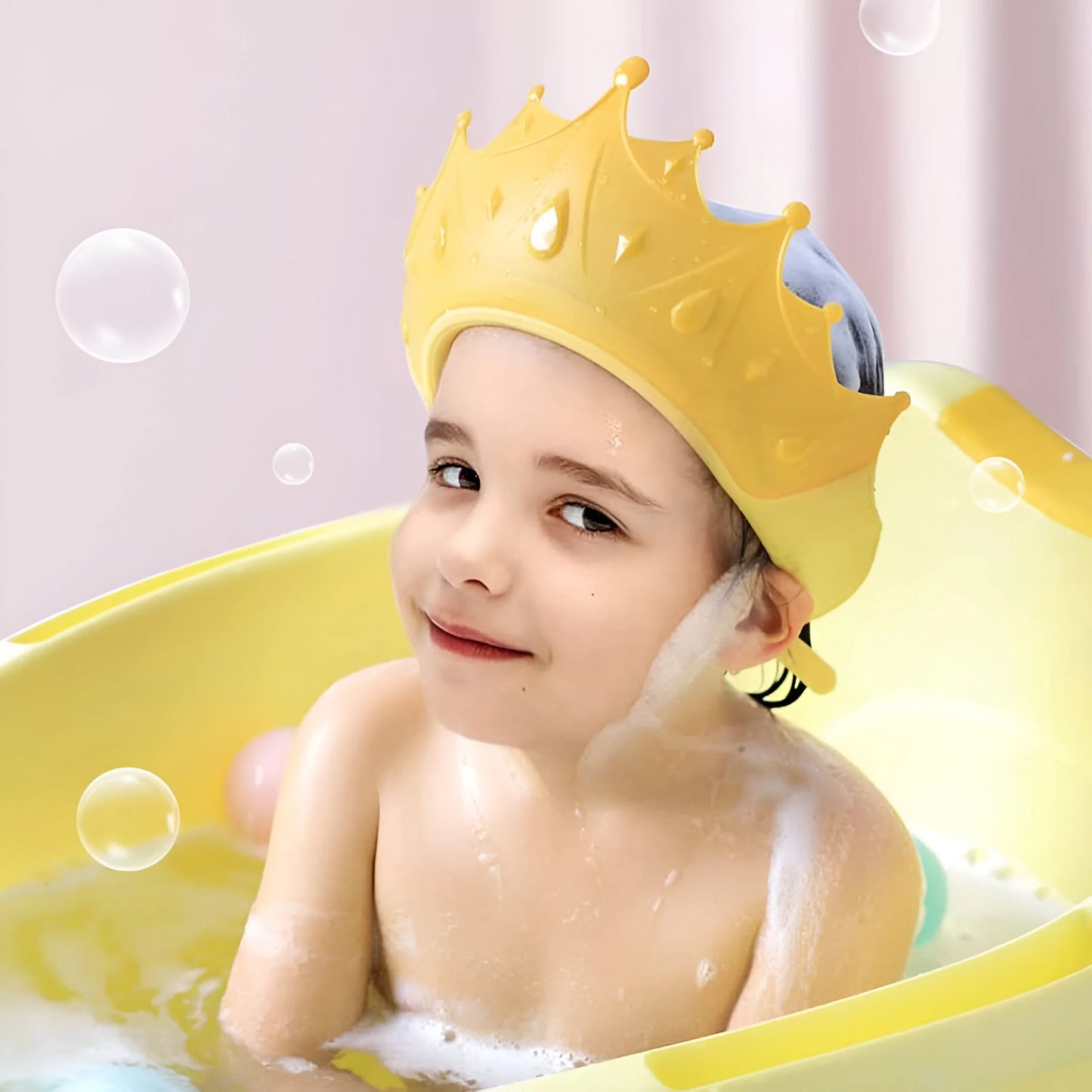 Kinder Duschkappe zum Haare waschen