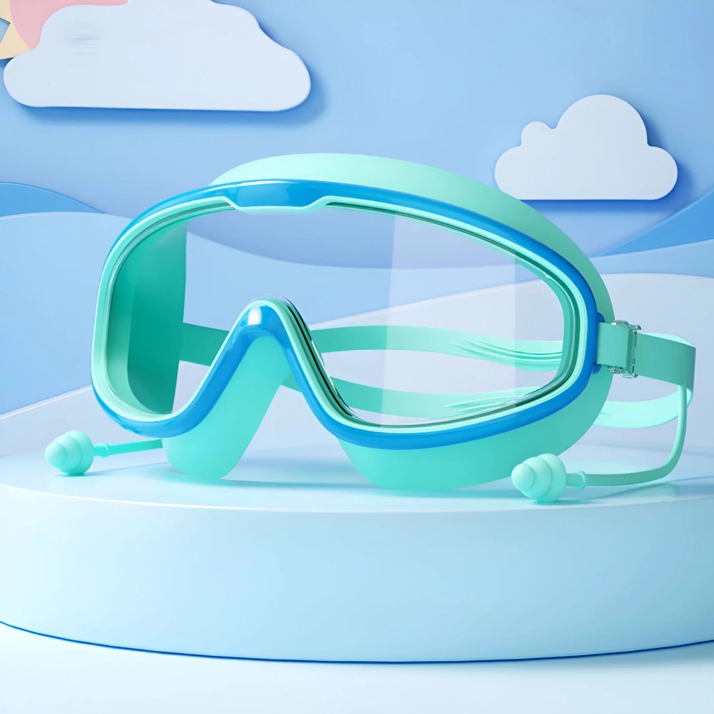 Kinder Taucherbrille mit 180° Sicht