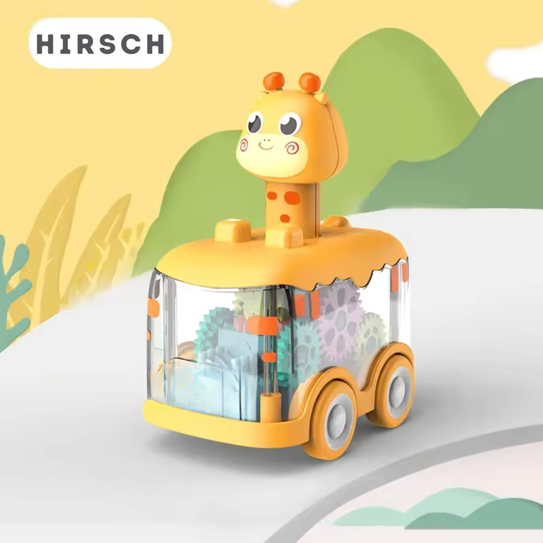 Transparentes Zahnrad Auto für Kinder