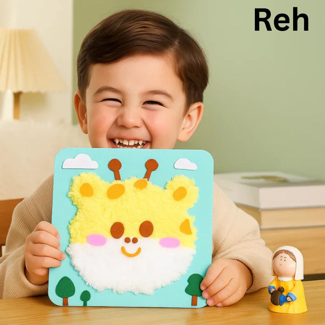Kinder Stickpuppen Karten
