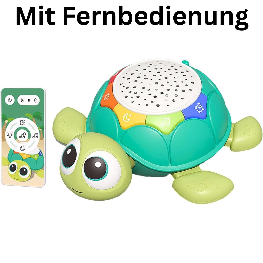 Lauflern-Schildkröte mit Musik & Projektor