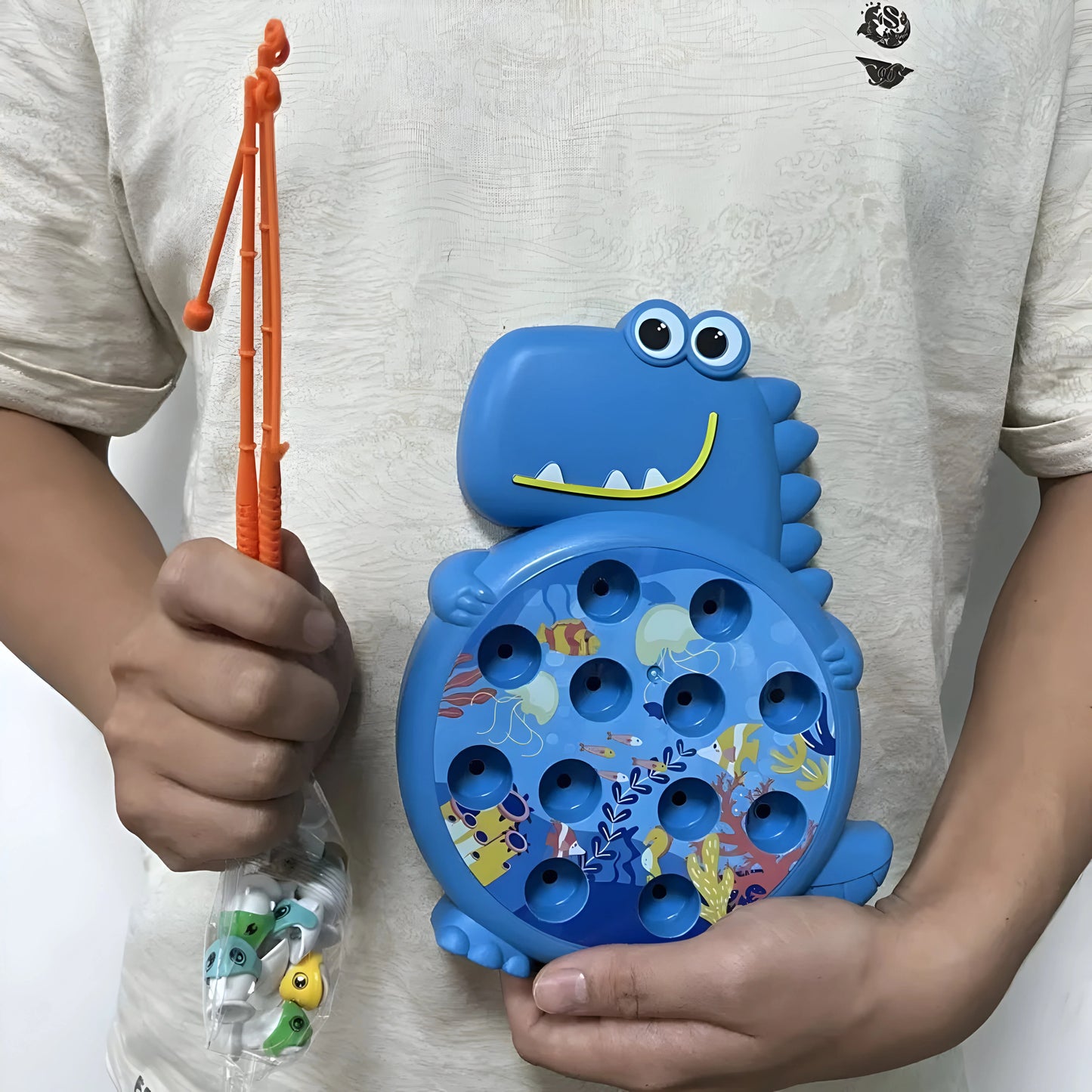 DinoCatch - Montessori Spiel für kleine Angler