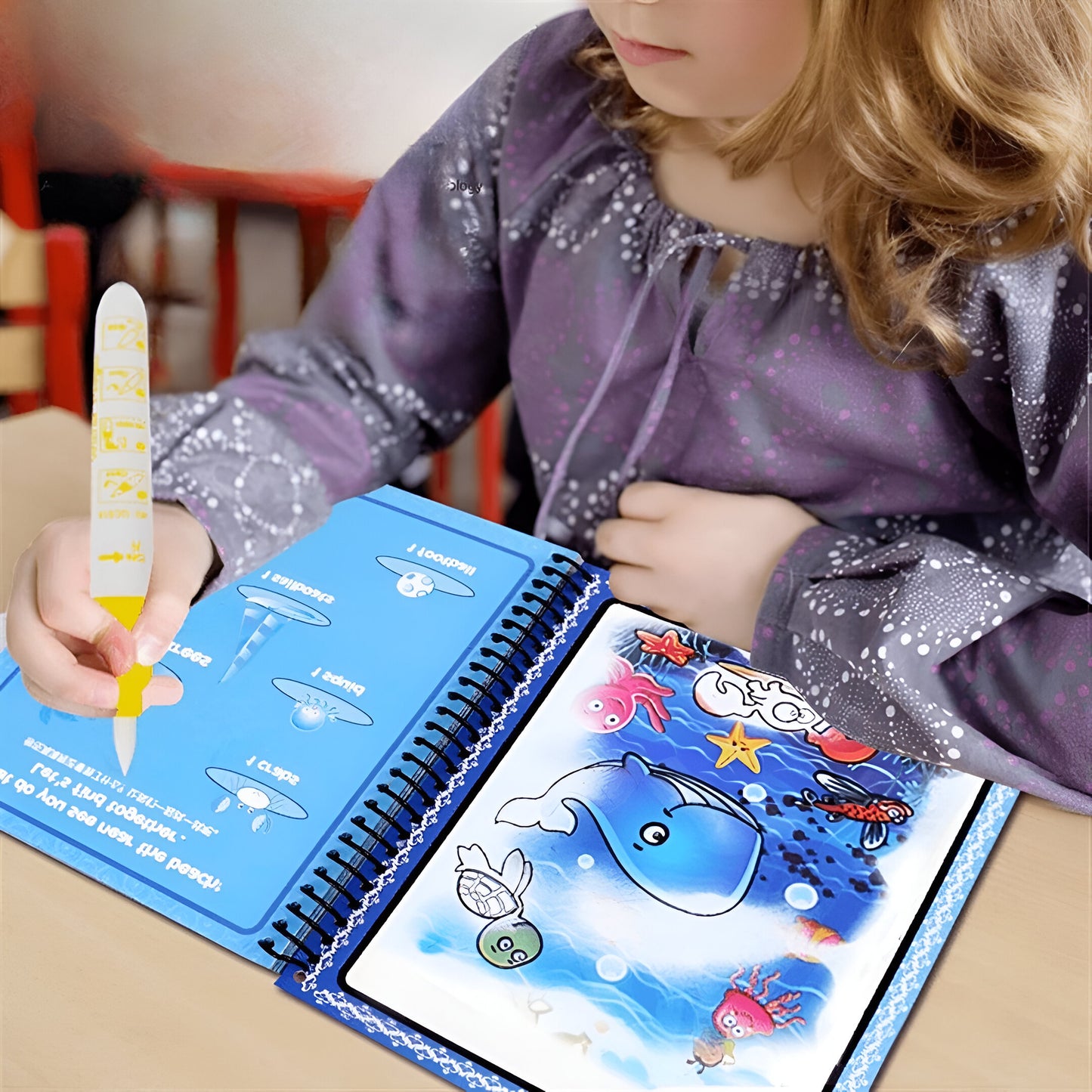 Kinder Zauber Malbuch