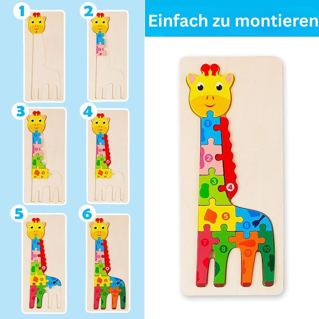 Sensorisches Tierpuzzle
