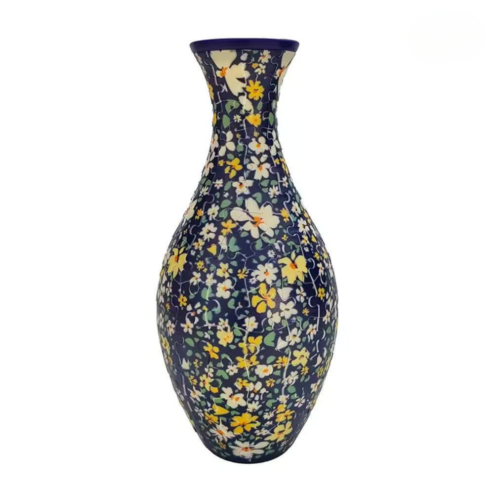 3D Puzzle Vase für echte Blumen