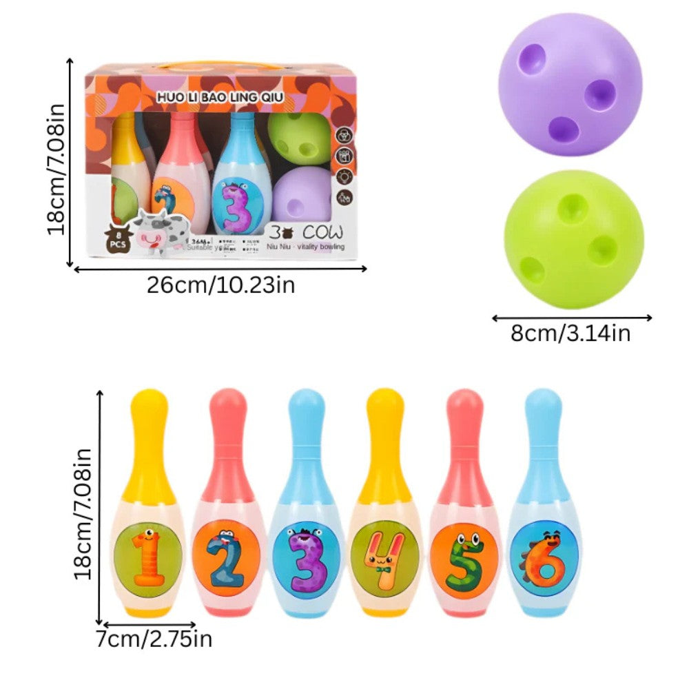 Kinder Bowlingspiel für Zuhause