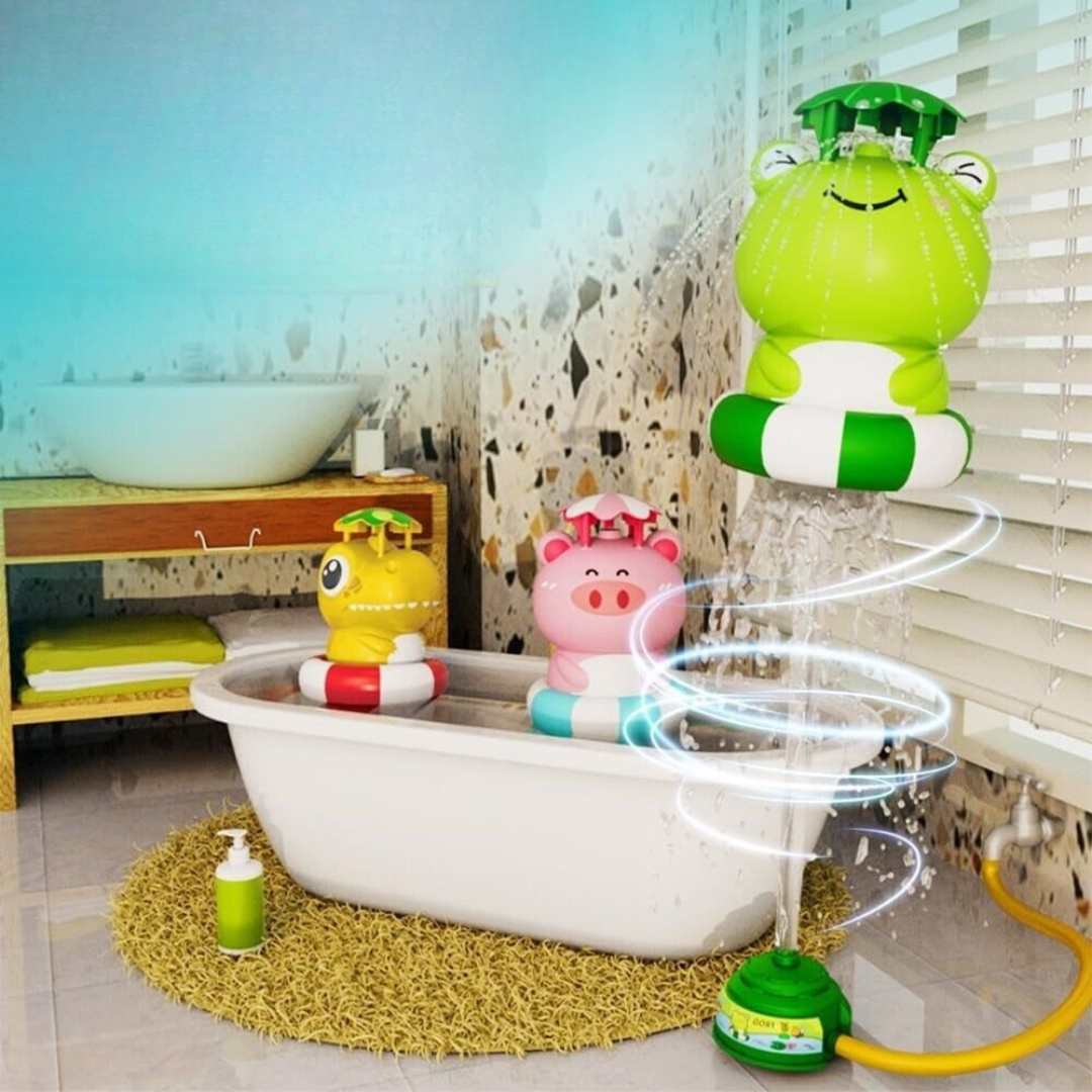 Tierische Wasserrakete