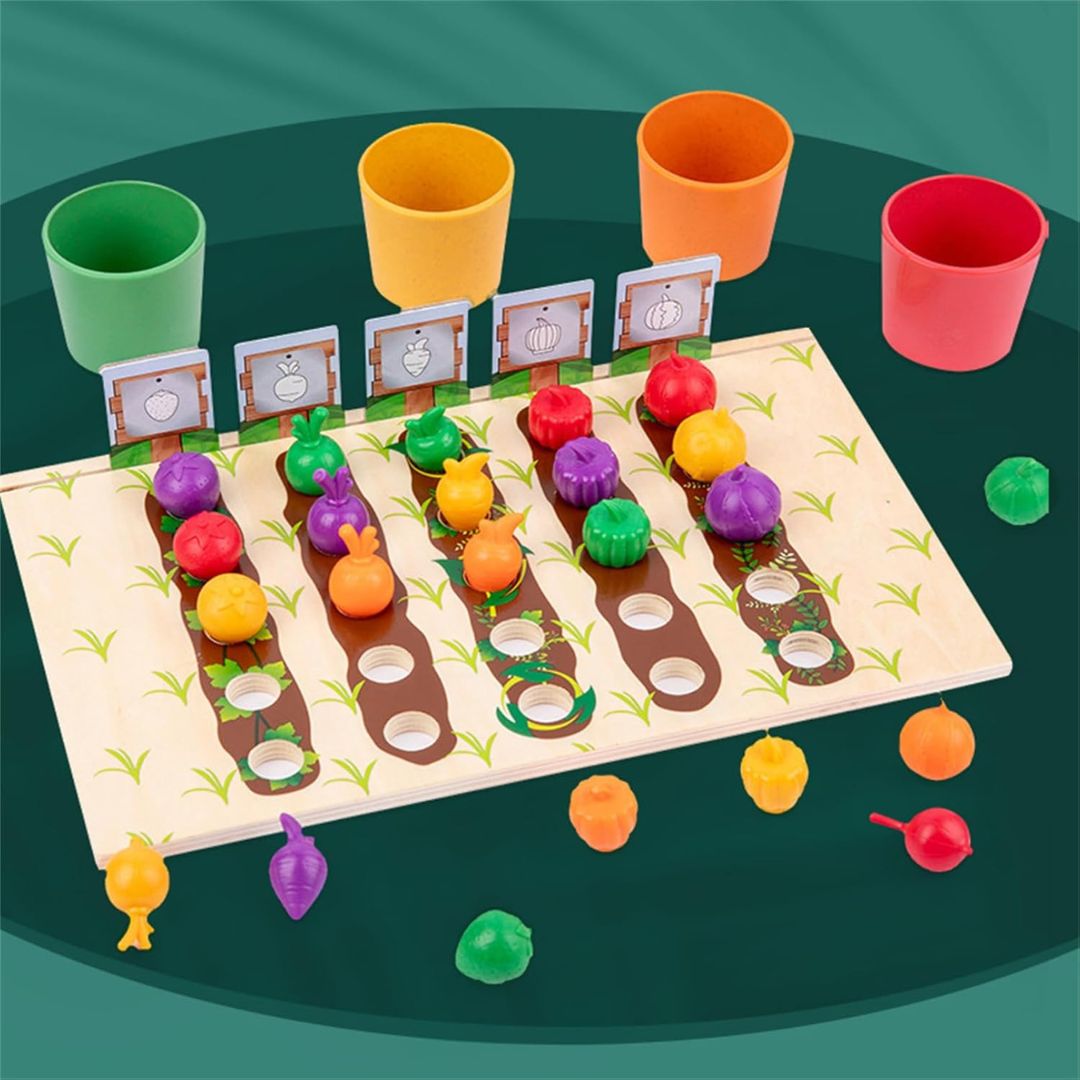 Montessori Farb-Sortier-Spiel