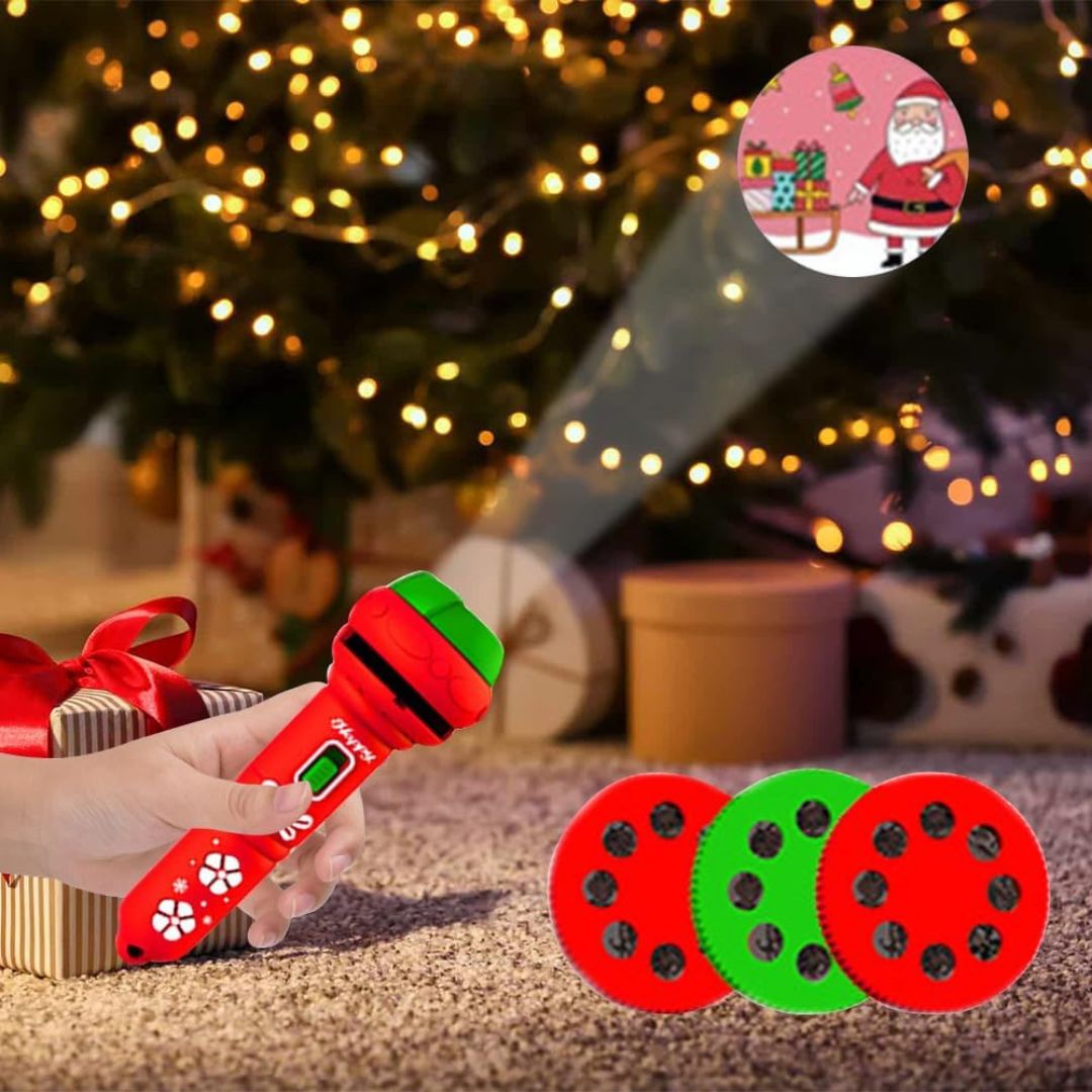 XmasLight – Projektions-Taschenlampe mit 24 Motiven