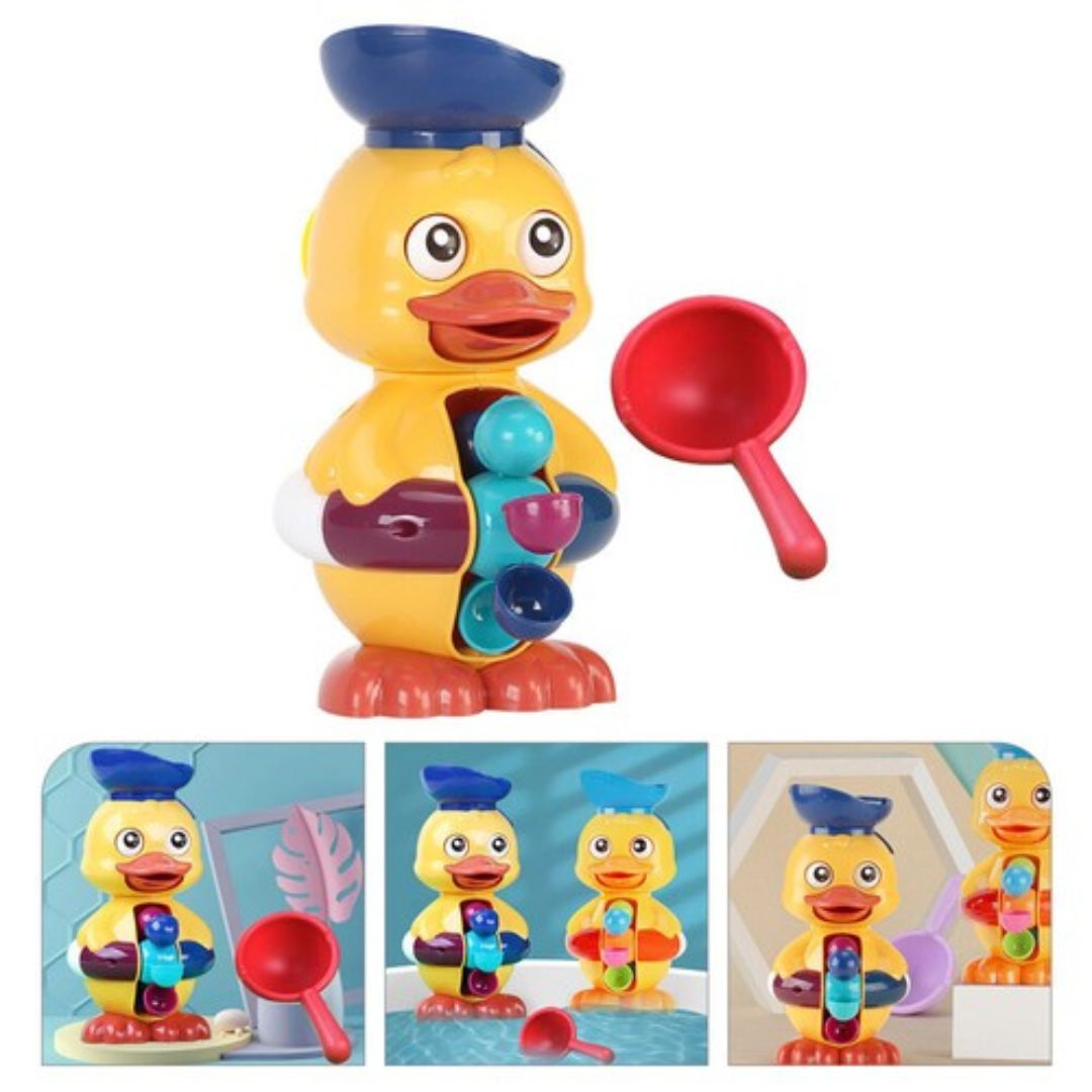 Wasserrad Badeente