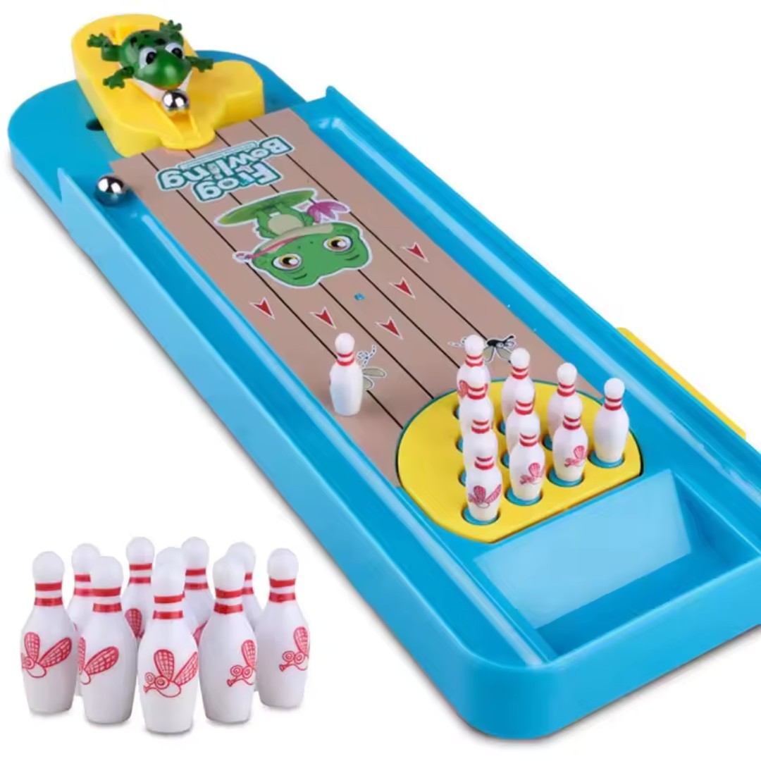 Mini Frosch Bowling