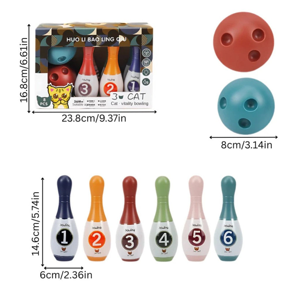 Kinder Bowlingspiel für Zuhause