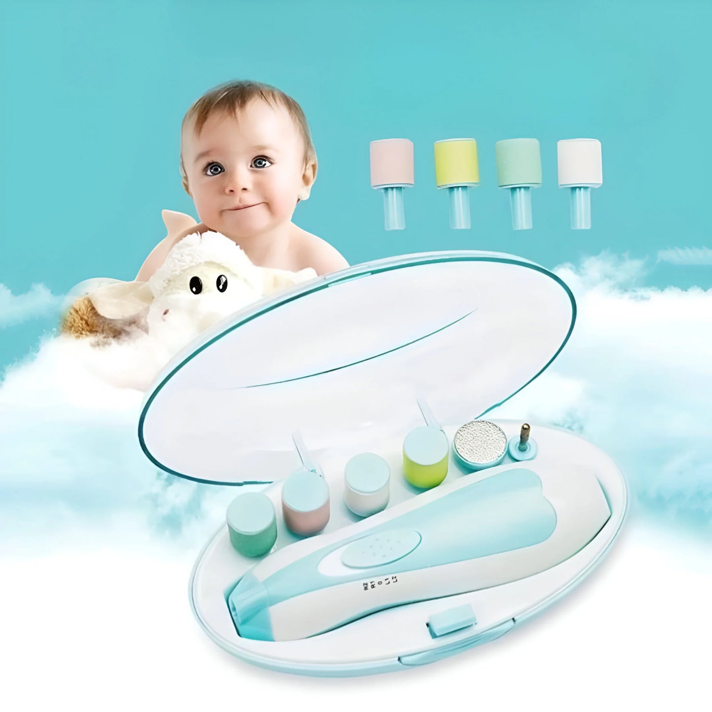 Sanfte Nagelfeile für zarte Babyhände