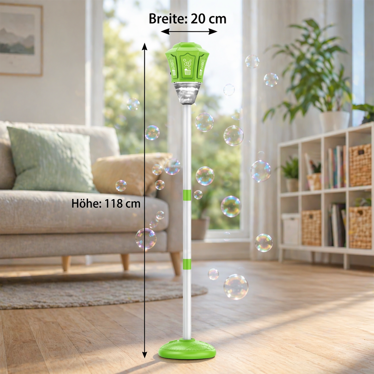 Endlose Zauberblasen Lampe für Kinder