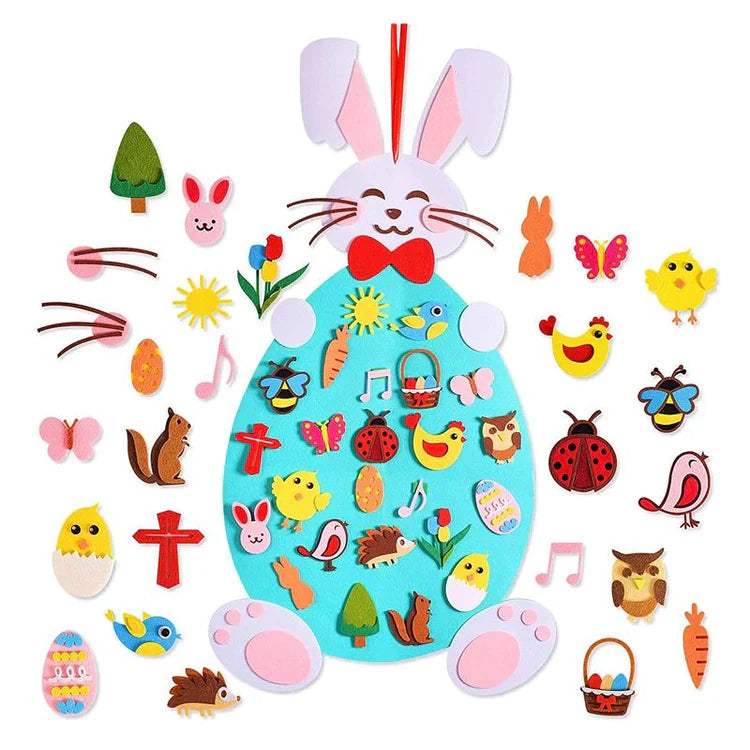 Montessori Filz-Osterhase