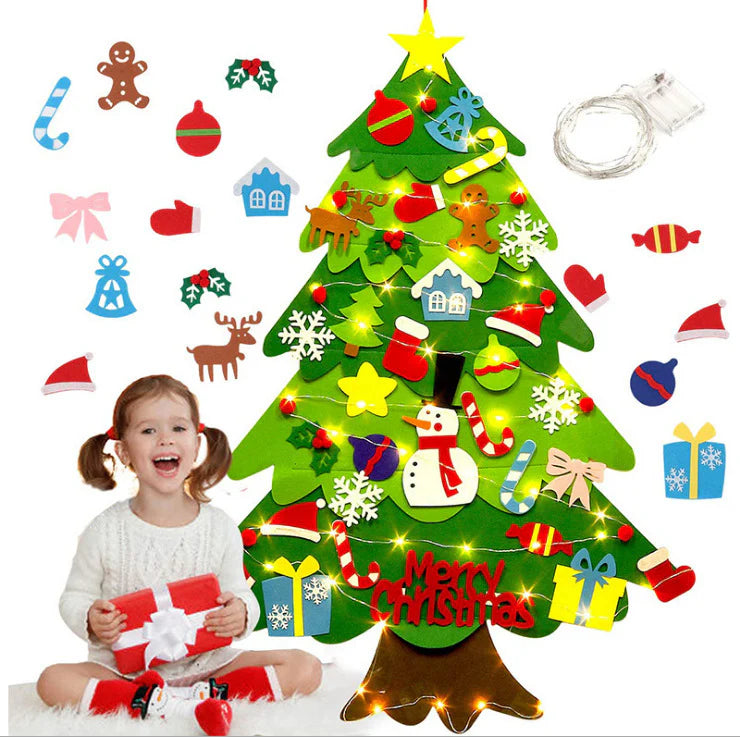 TannenZauber - Der interaktive Filzbaum mit Lichtern