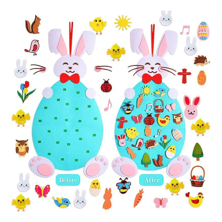 Montessori Filz-Osterhase