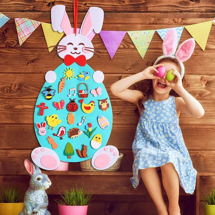 Montessori Filz-Osterhase