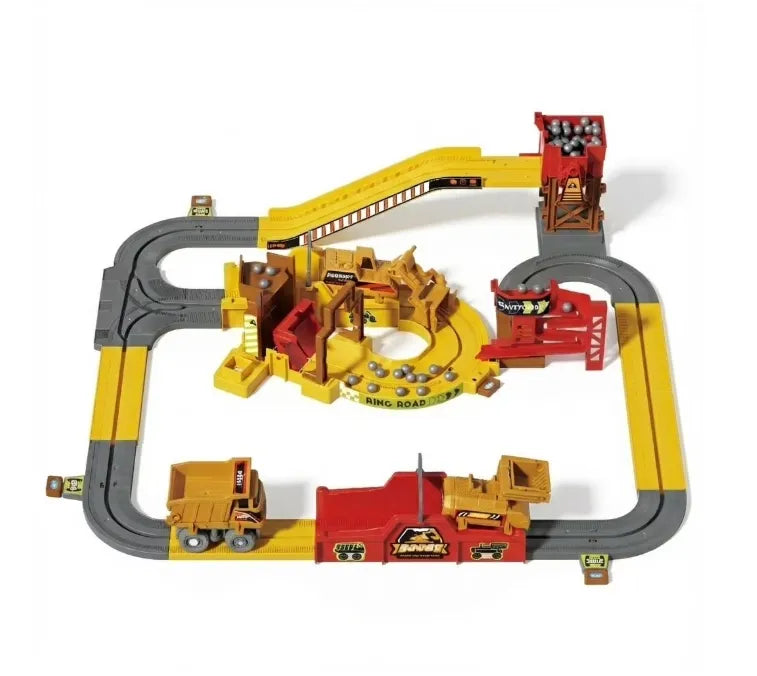 Mega Baustellen-Track Set für Kinder