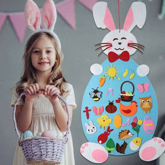 Montessori Filz-Osterhase