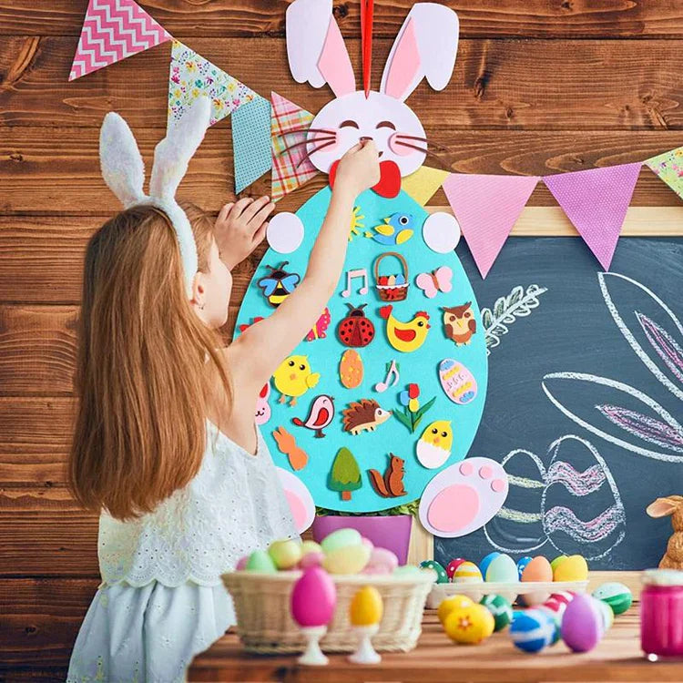 Montessori Filz-Osterhase