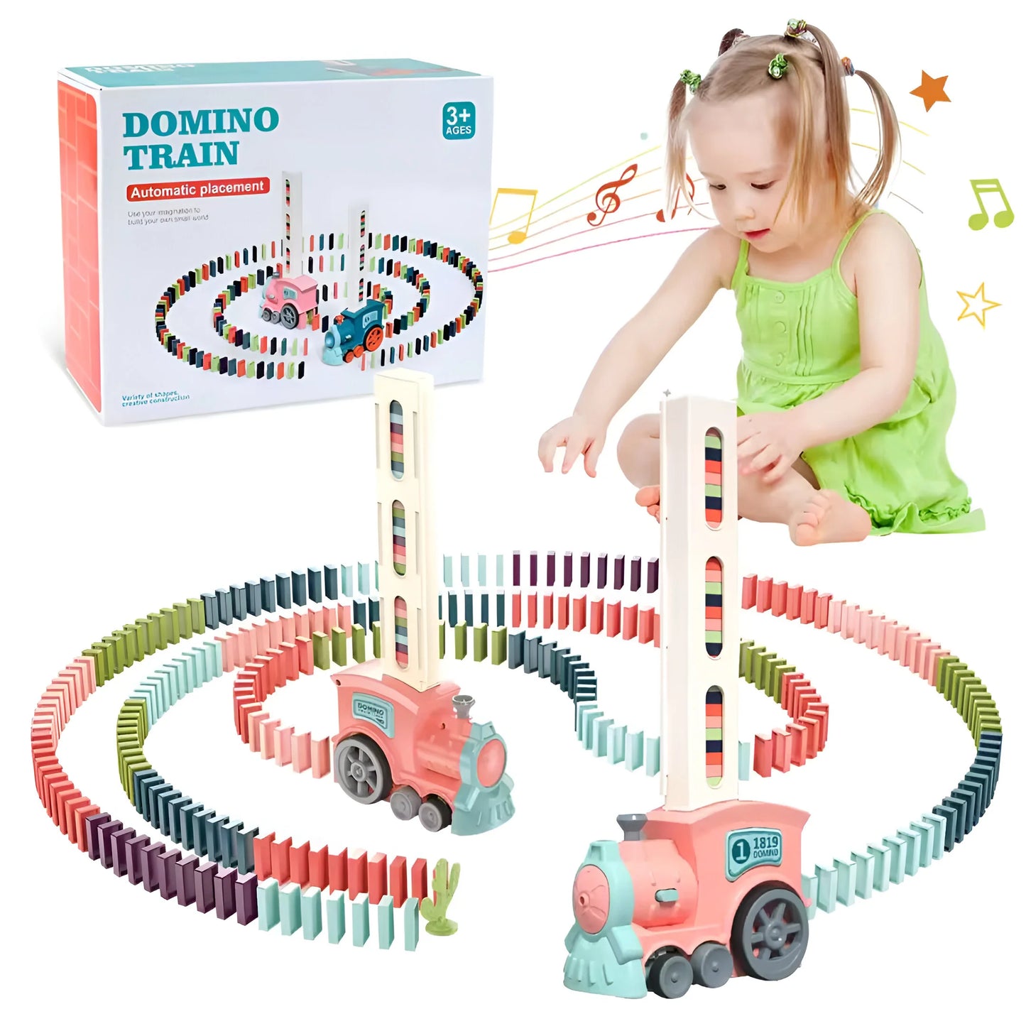 Automatischer Domino Zug