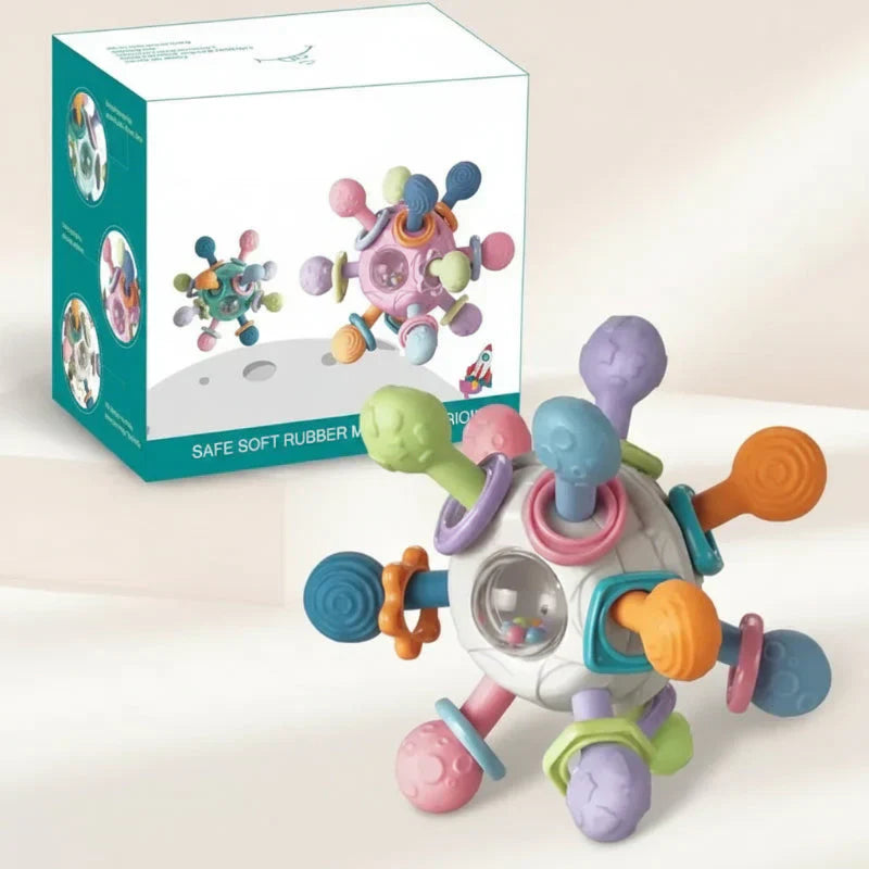SilikonKnirps – 3-in-1 Beißring für Babys