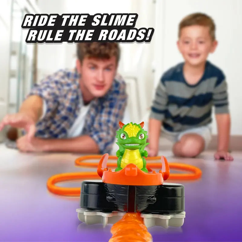 Drachen Schleim Strecke – Kreative Rennbahn für Kinder