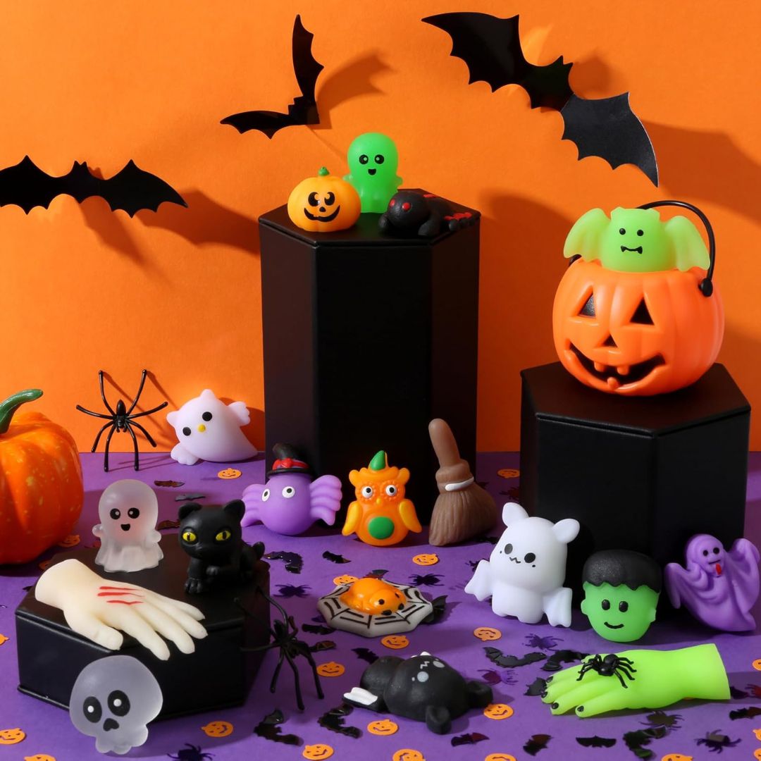 BooBuddies - Weiche Halloween-Sammelfiguren zum Quetschen