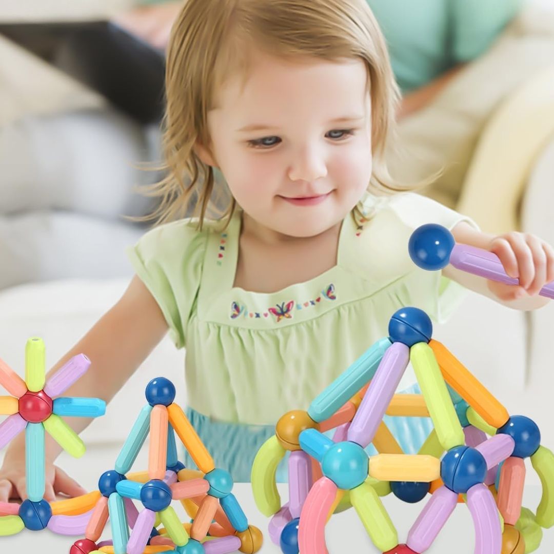 Magnetisches Baukasten Spiel für Kinder