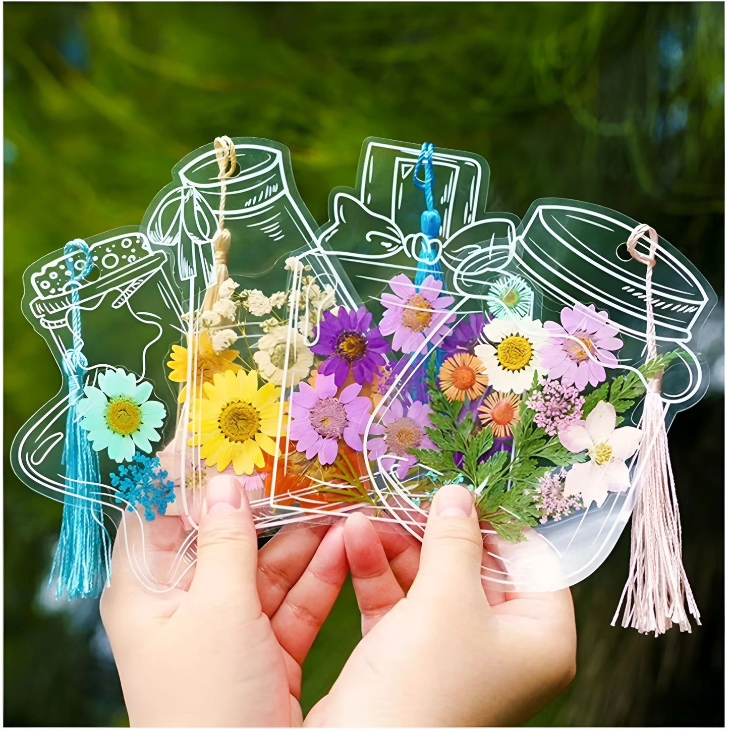 Blüten Lesezeichen