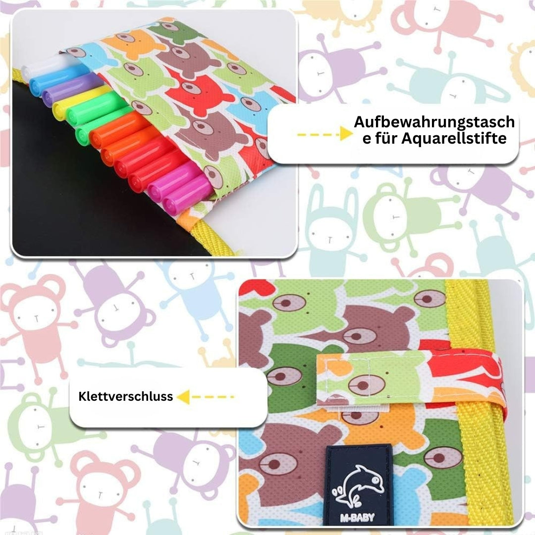 Wiederverwendbares Malbuch für Kinder