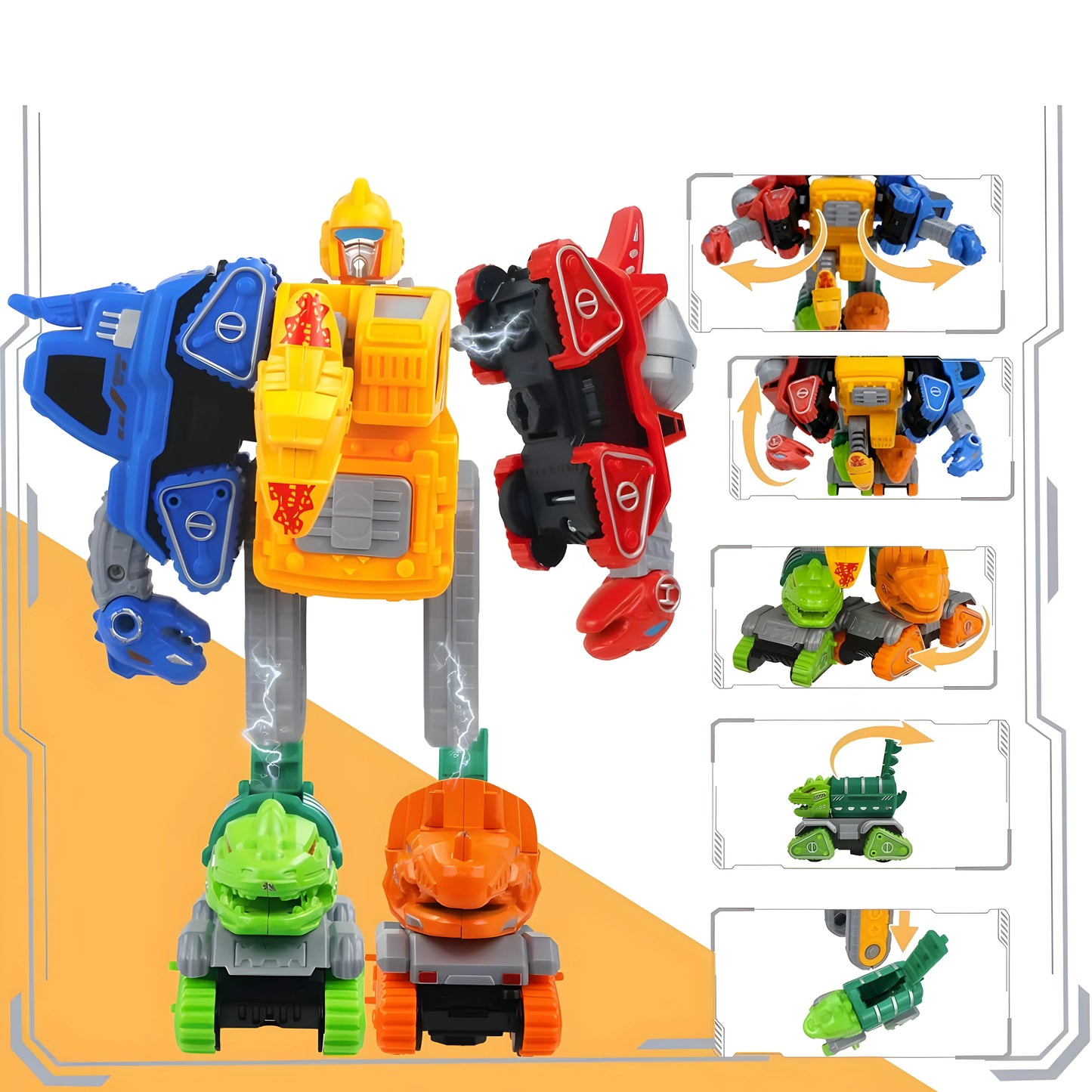 MechanicCar - 5-in-1 Transformer-Set