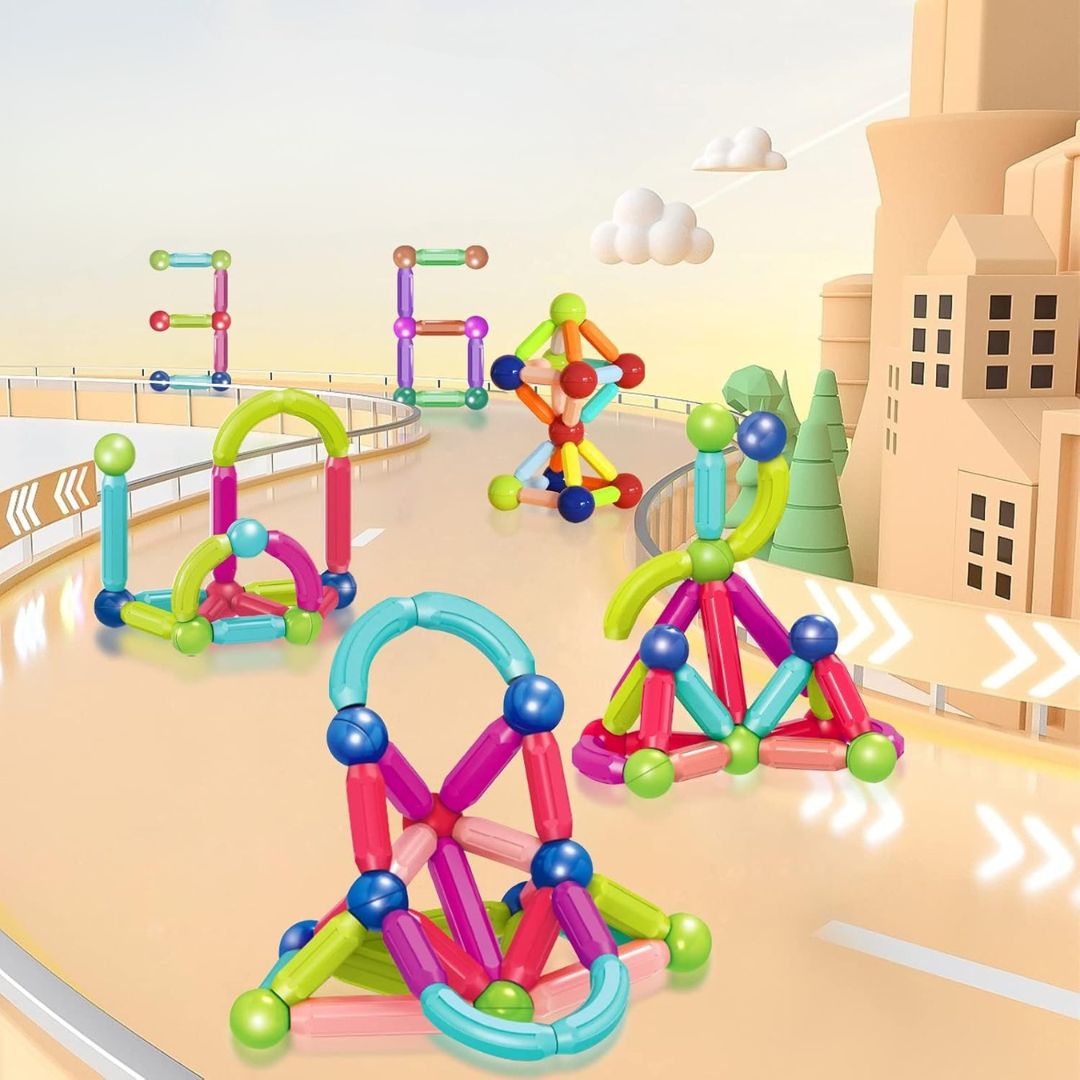 Magnetisches Baukasten Spiel für Kinder
