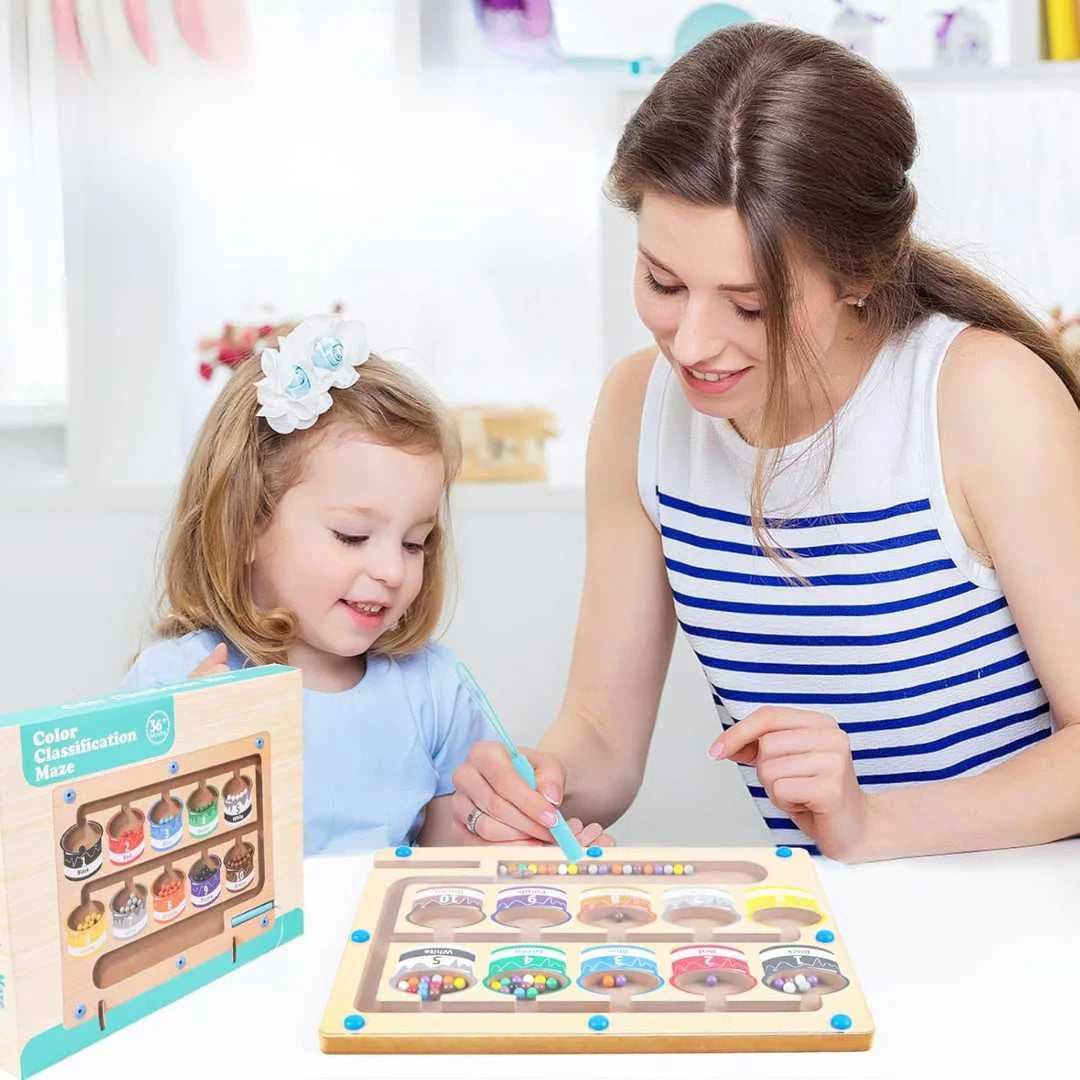 Montessori Farb-Sortier-Spiel