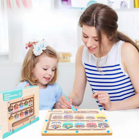 Montessori Farb-Sortier-Spiel