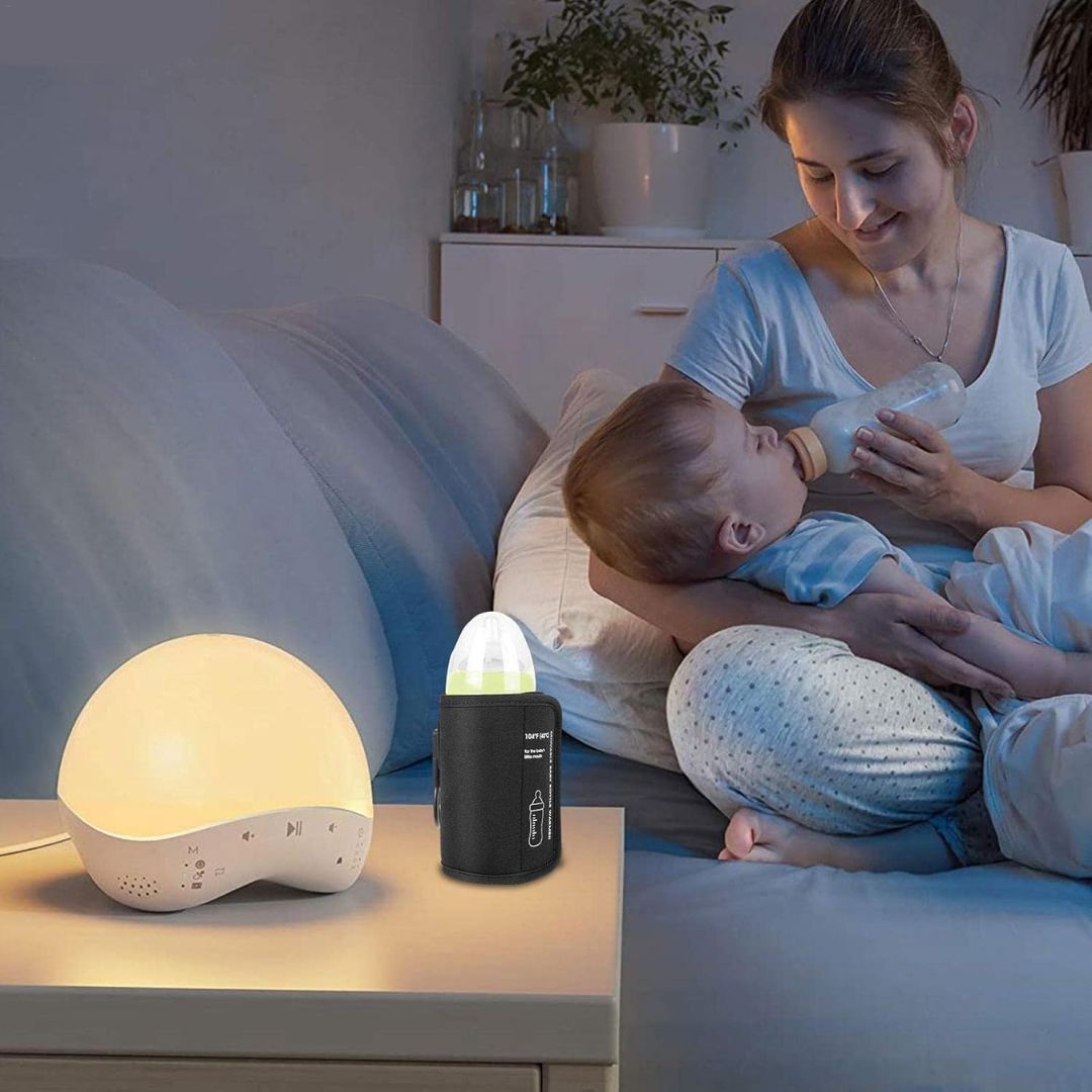 Tragbarer Baby Flaschenwärmer für unterwegs