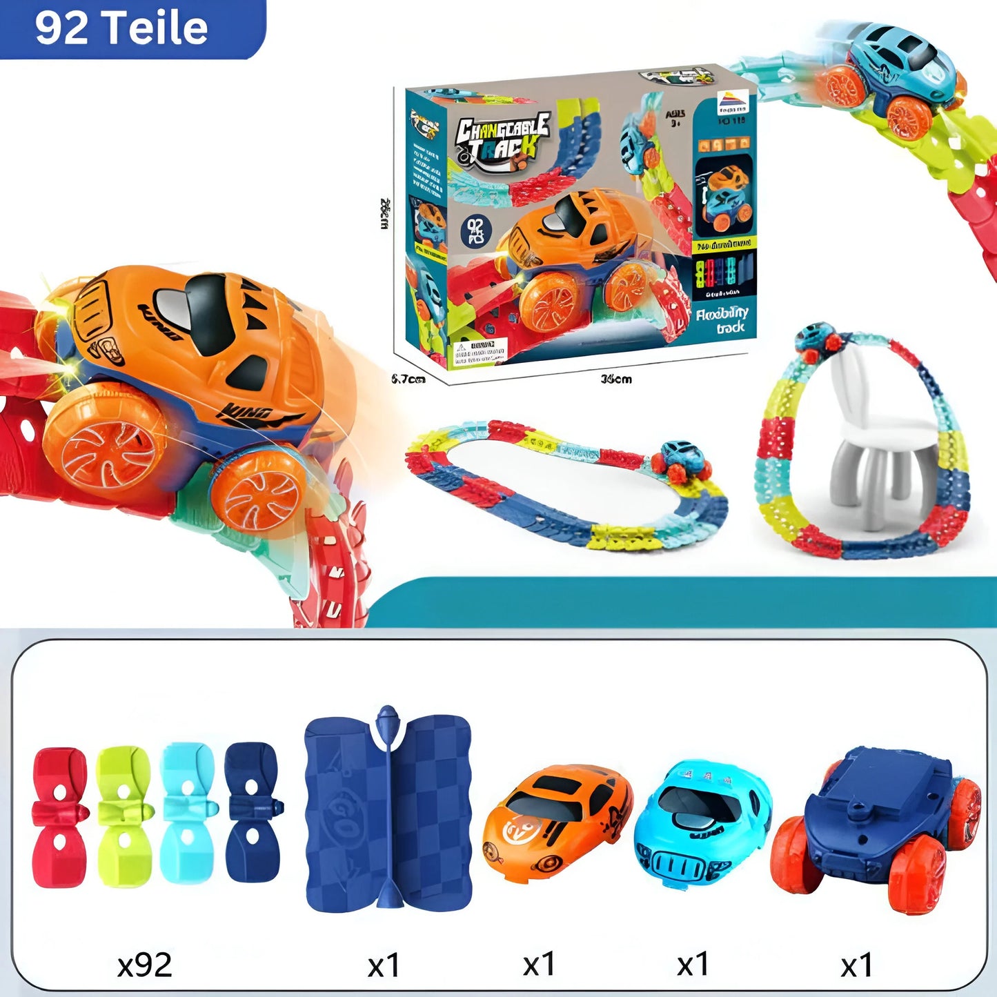 Anti-Schwerkraft Auto Rennbahn