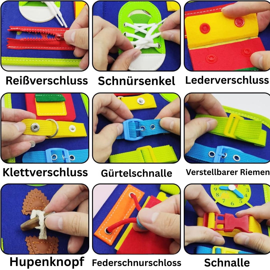Montessori Busy Board für Kinder