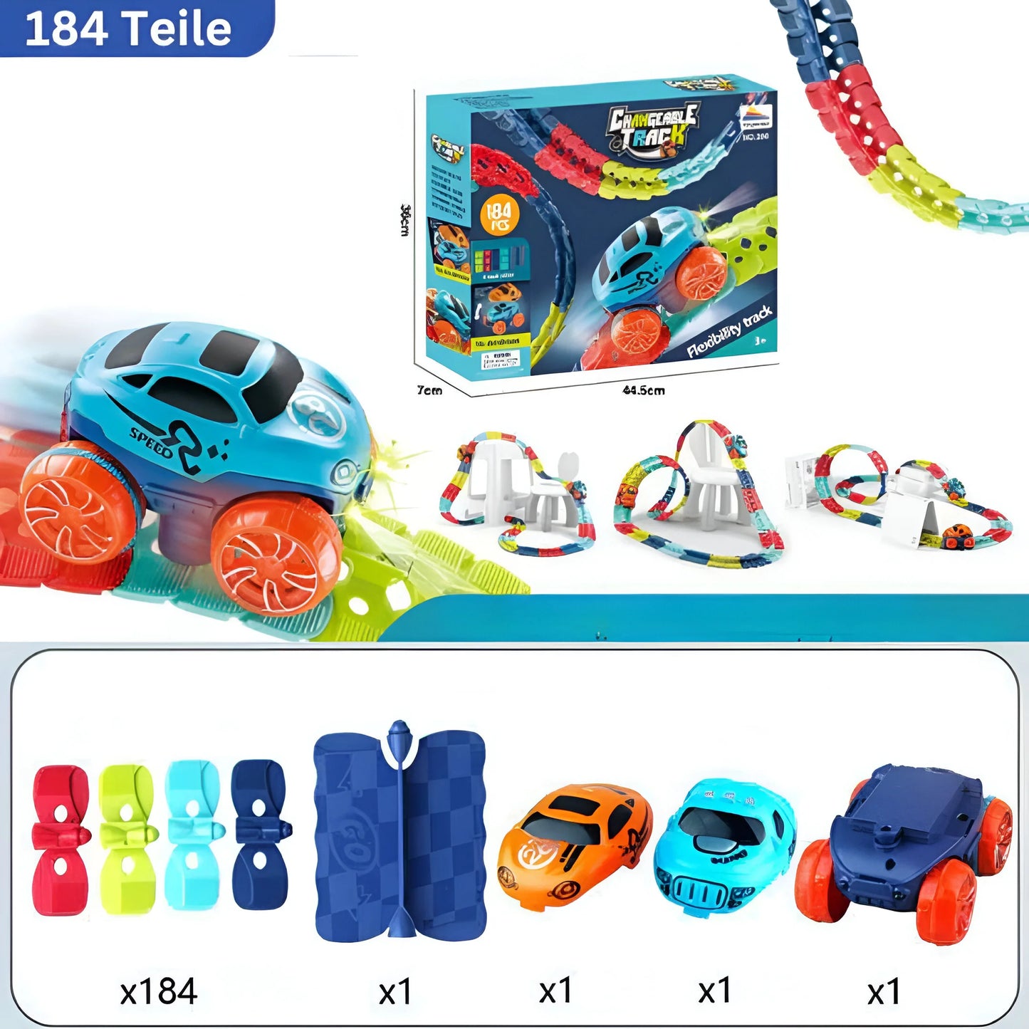 Anti-Schwerkraft Auto Rennbahn