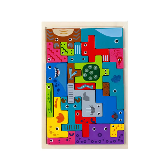 MontessoriPuzzle - Holzspielzeug für Kinder