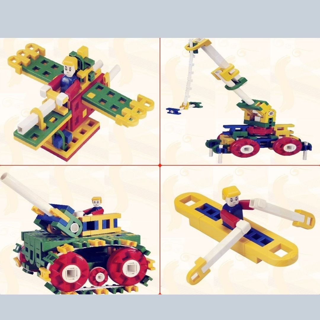 LinkiBuild - Verbindbares MINT-Baukastenset
