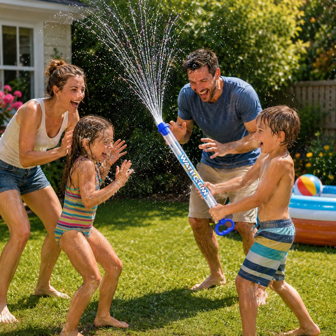 WasserWirbel - Kinder Wasser Spielspaß Kanone
