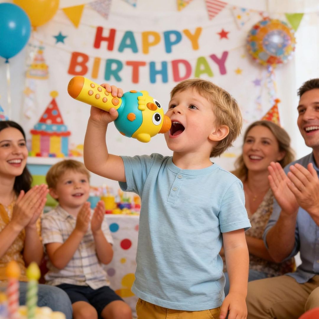 SingSpaß - Musikalisches Mikrofon-Spielzeug